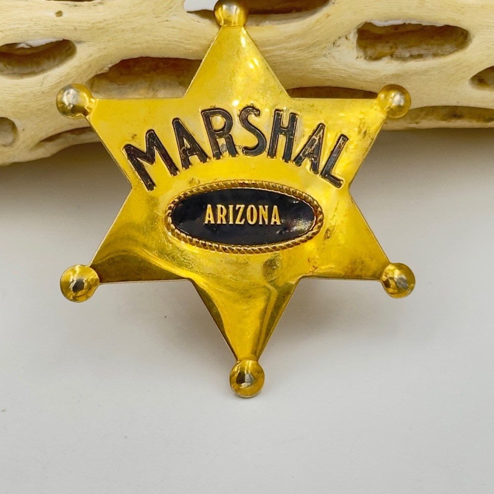 Marshall Gold Star Badge Arizona